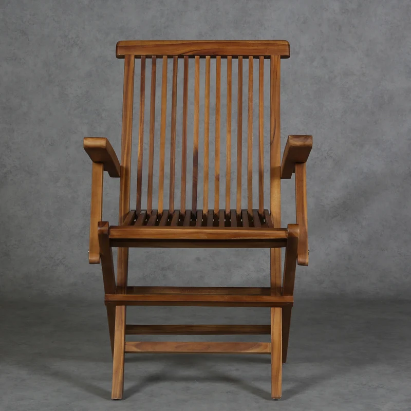 Chaise pliante en bois Eliano