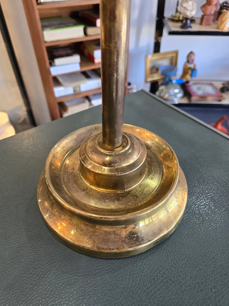 Lampe articulée en laiton ( medecin, ingénieur) Style industriel, 1950