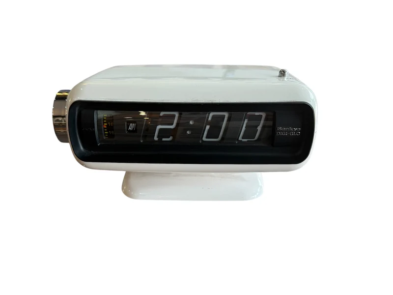 Horloge à palettes vintage Sankyo DIGI-GLO – Japon, années 1970