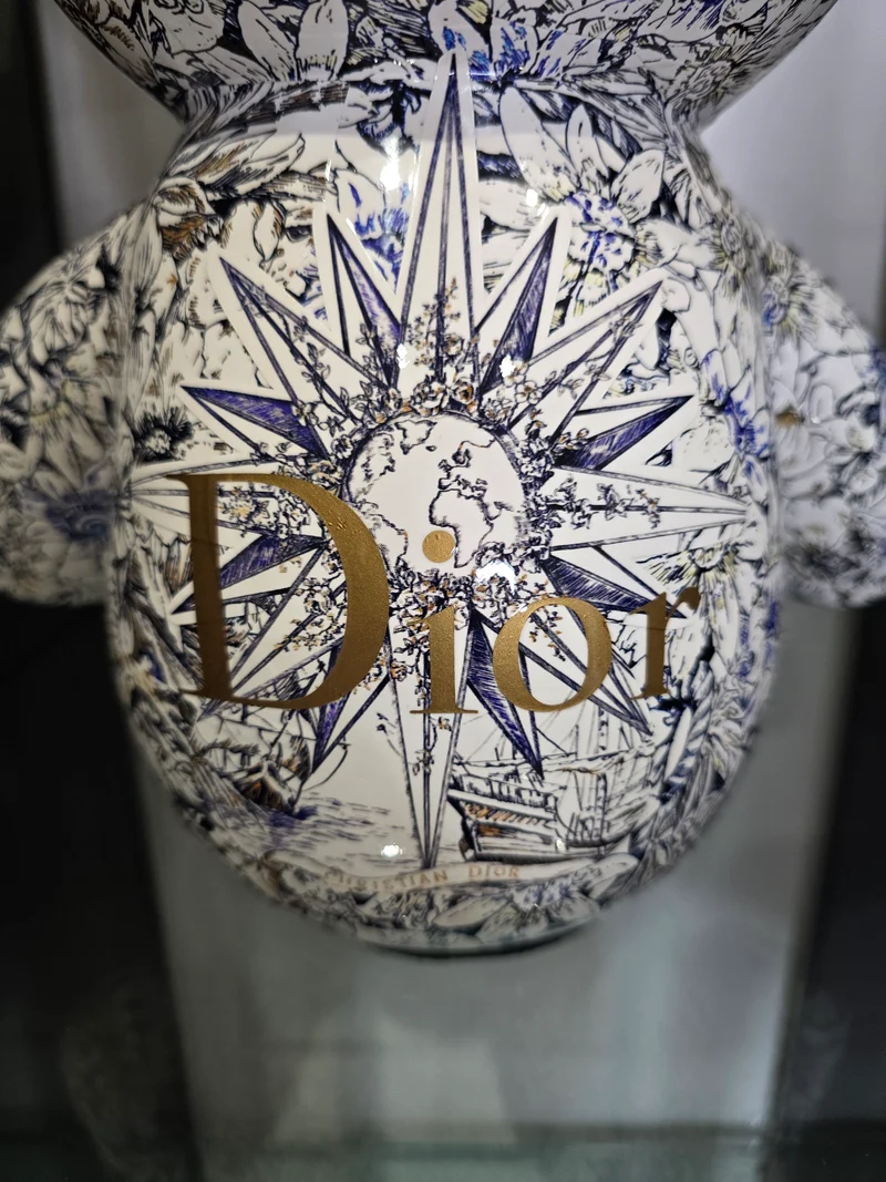 Teddy Bear Dior floral – Édition limitée 6/26 – 35 cm