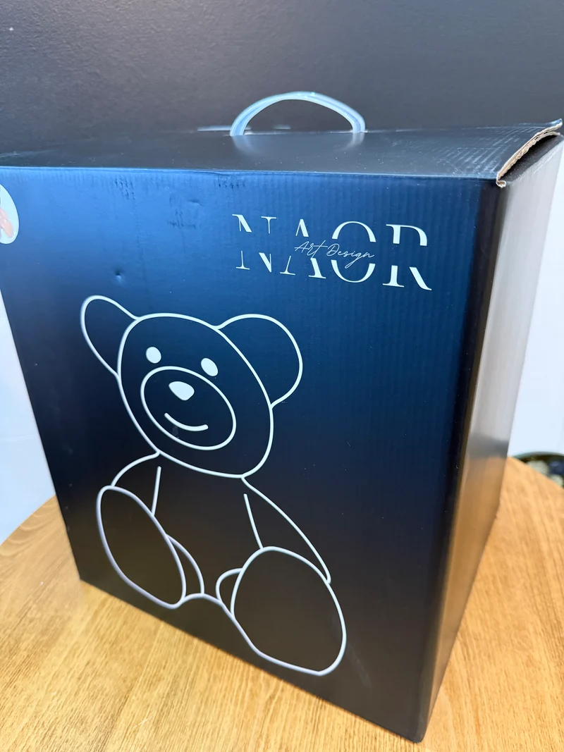 Teddy Bear Ferrari Édition limitée 9/26 – Résine covering – 35 cm
