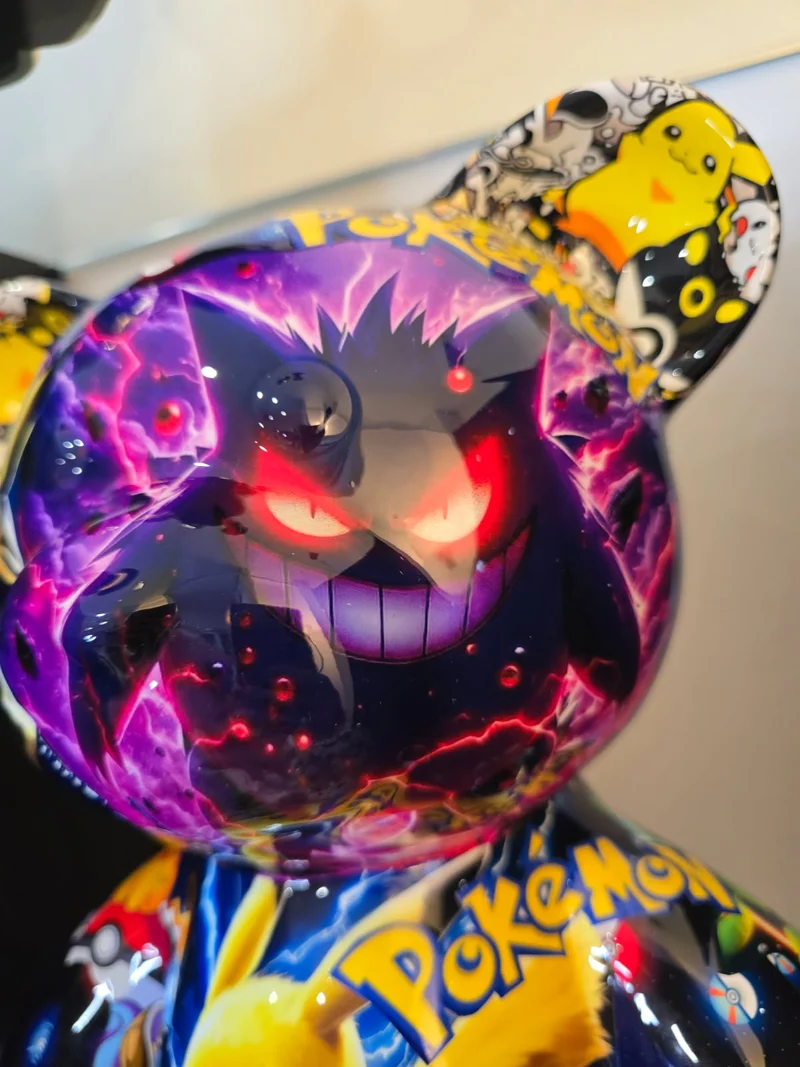 Teddy Bear Pokémon – Édition limitée 5/26 – 35 cm. Signé Naor