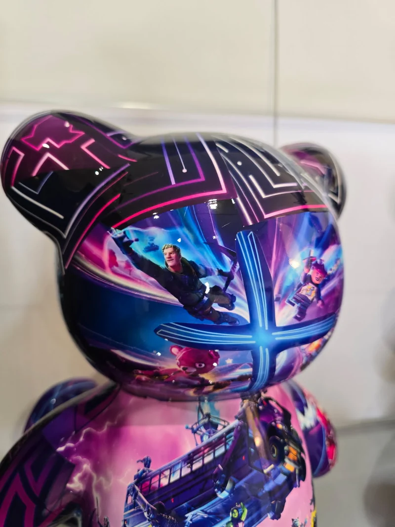 Teddy Bear Fortnite – Édition limitée 4/26 – Résine covering - 35 cm