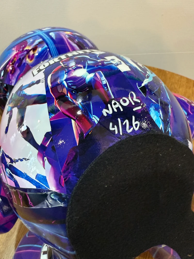 Teddy Bear Fortnite – Édition limitée 4/26 – Résine covering - 35 cm