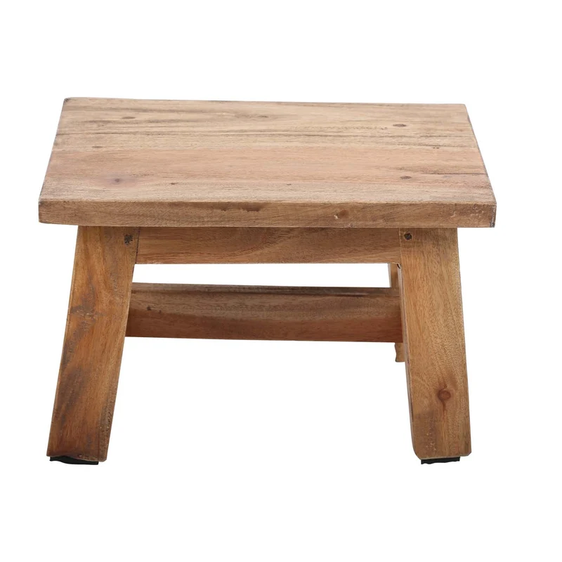 Tabouret en teck Adamo