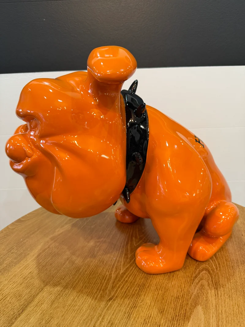 Bulldog Hermès – Naor – Édition limitée 2/26 – H 35 x L 46
