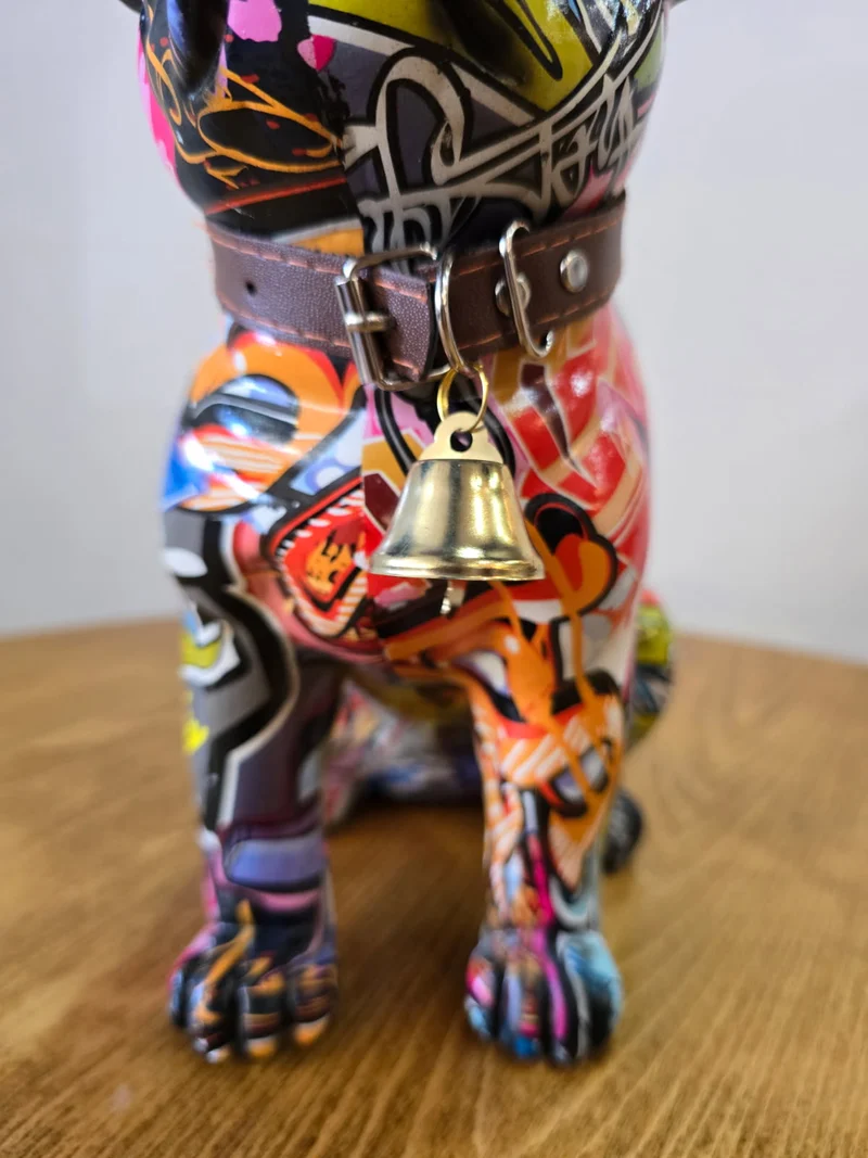 Bull dog street art