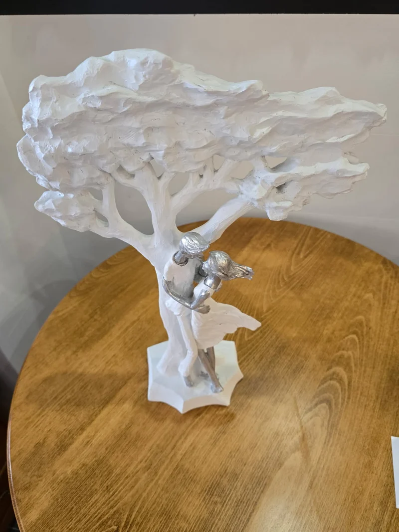 Sculpture "les yeux de l’amour" 44cm
