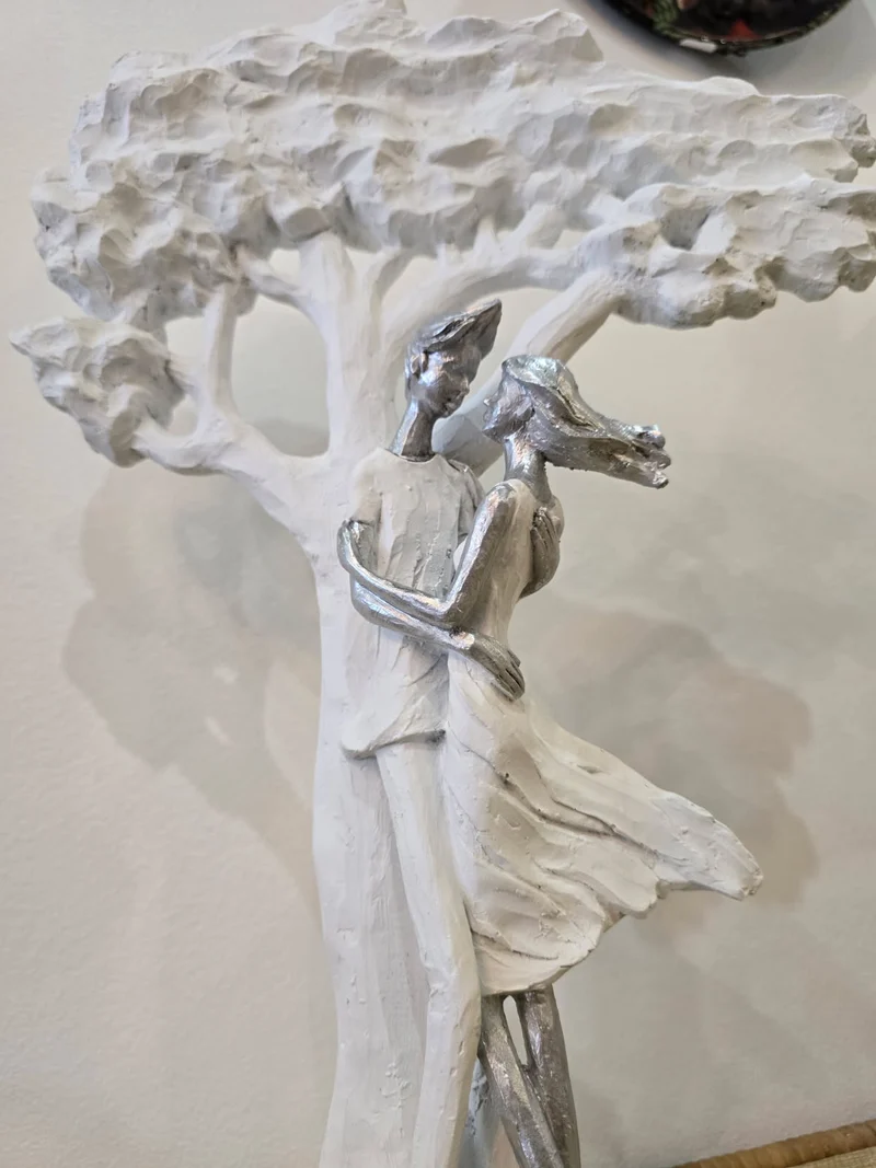Sculpture "les yeux de l’amour" 44cm