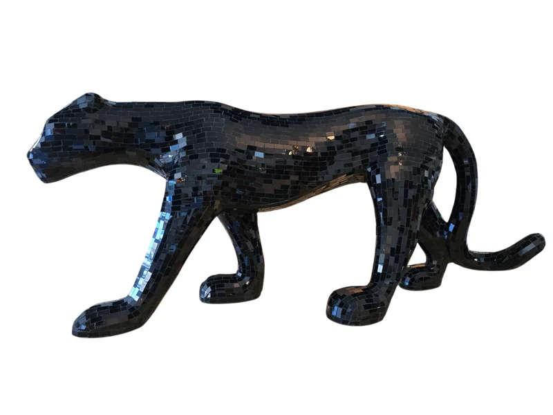 Black Disco panthère 115cm