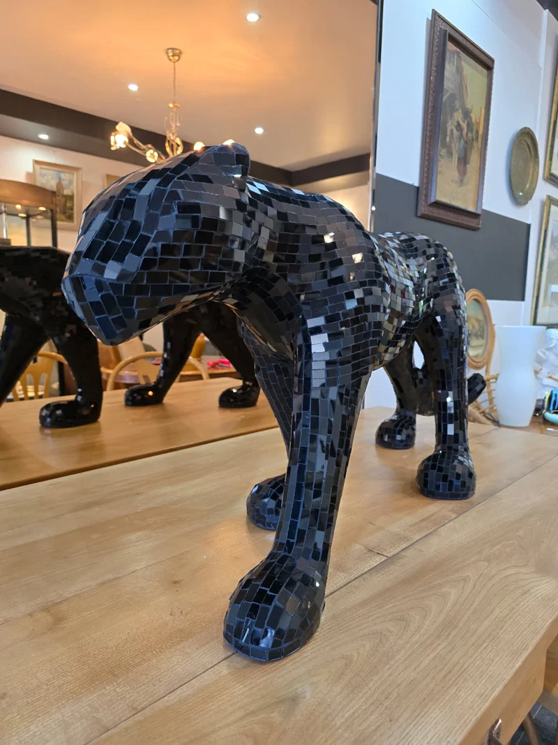Black Disco panthère 115cm