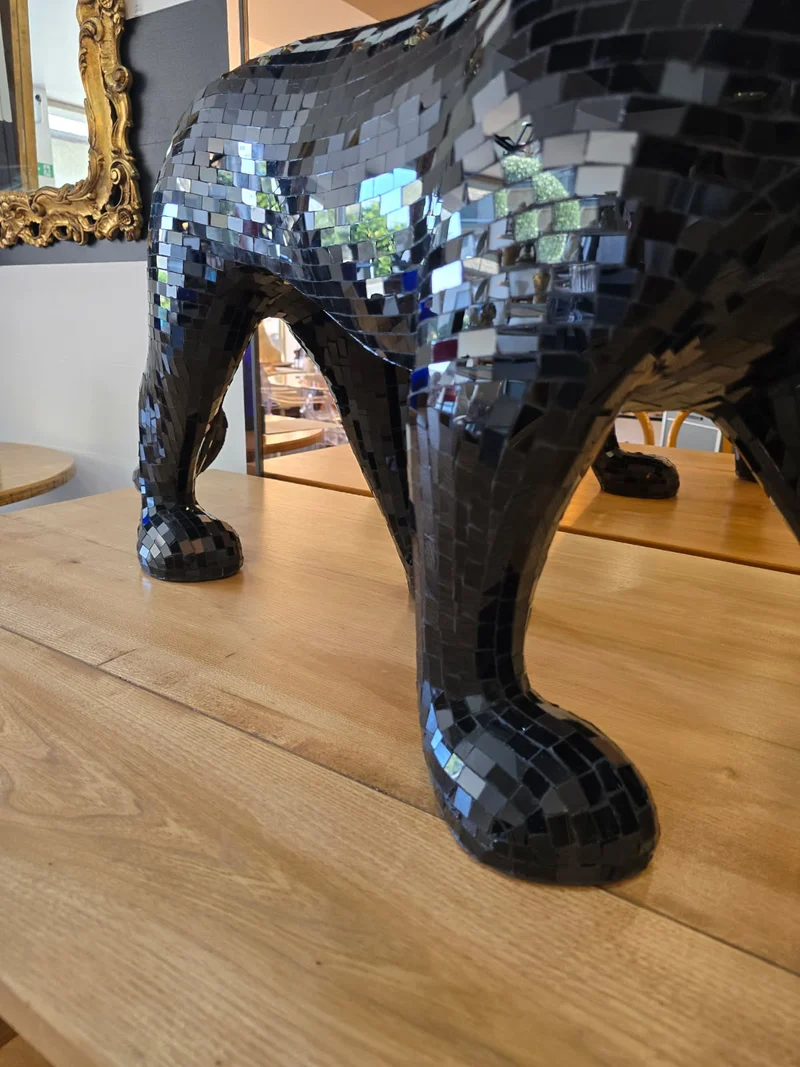 Black Disco panthère 115cm