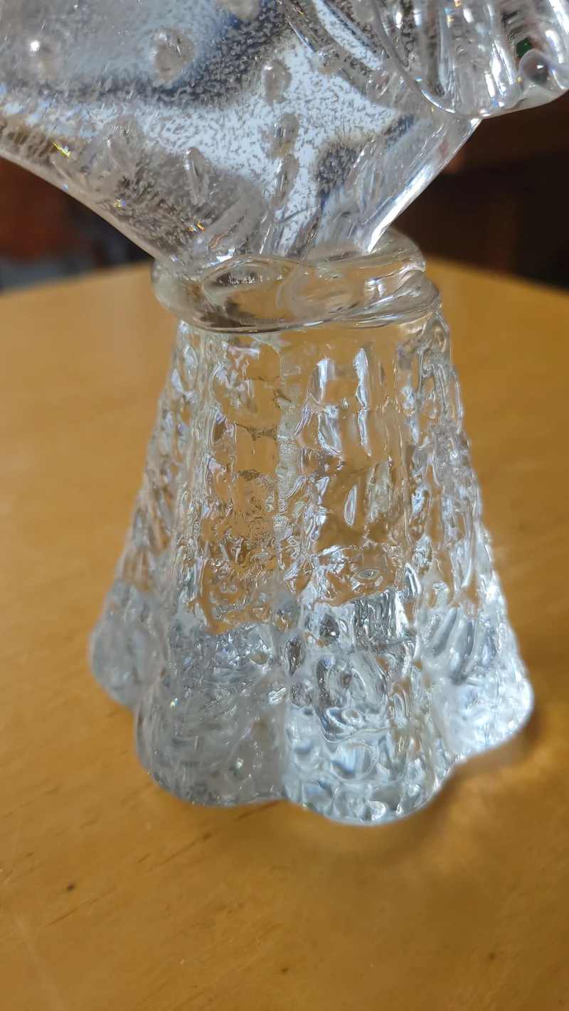 Dauphin en verre soufflé