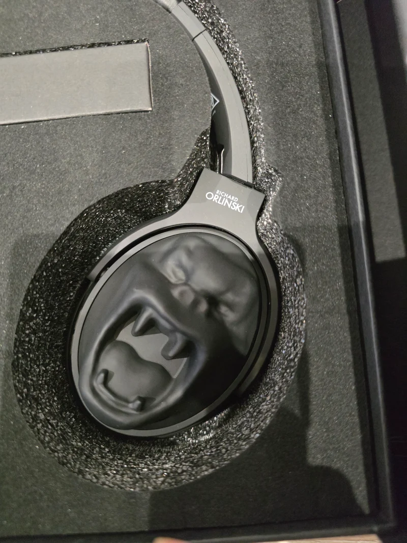 Casque audio Richard Orlinski – Design Gorilla – Édition Collector