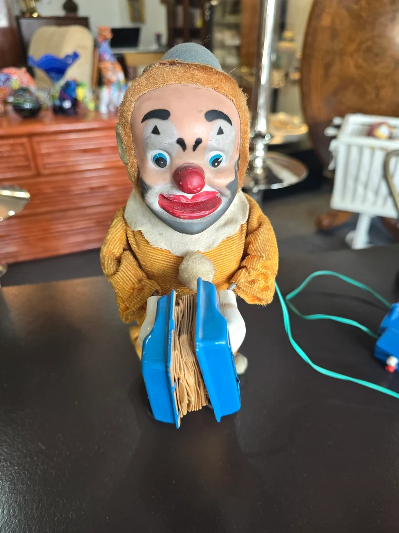 Jouet ancien - Clown hotomate années 60/70