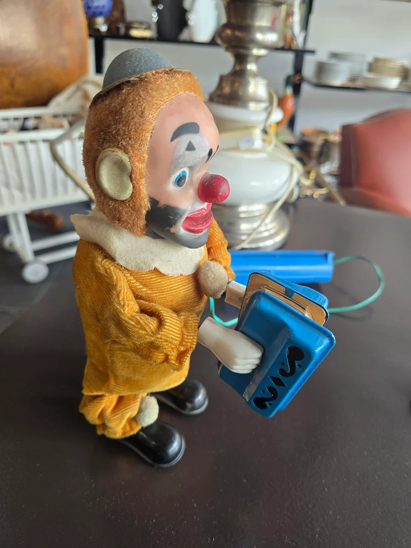 Jouet ancien - Clown hotomate années 60/70