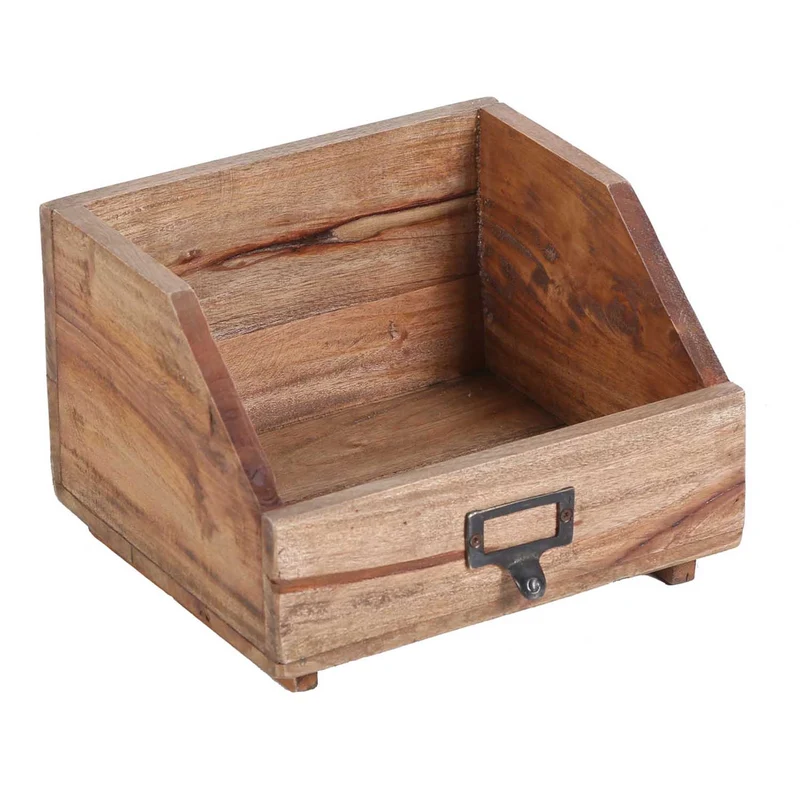 Organisateur de bureau – Teck