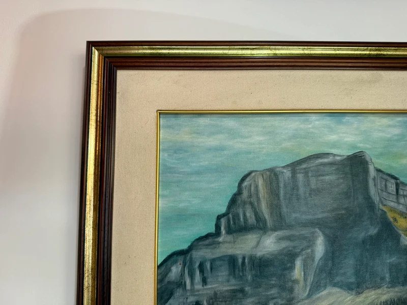 Tableau du granier signé g.banert