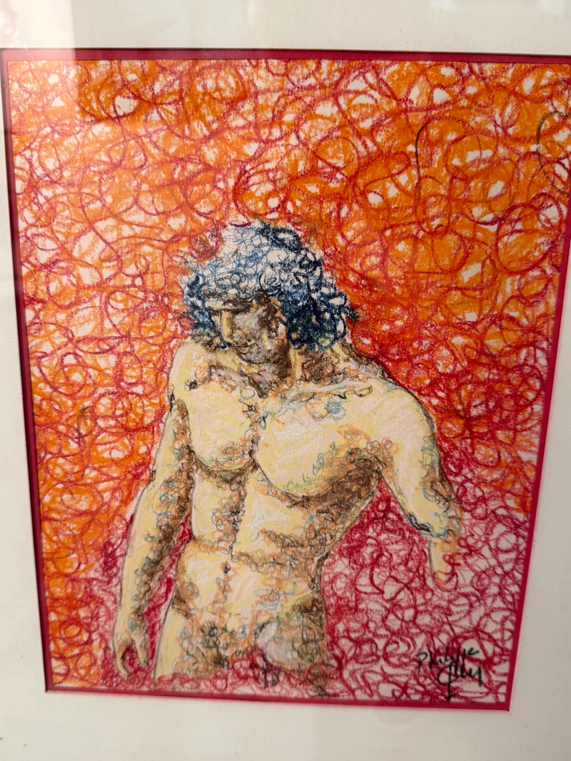 Dessin pastel Philippe guy