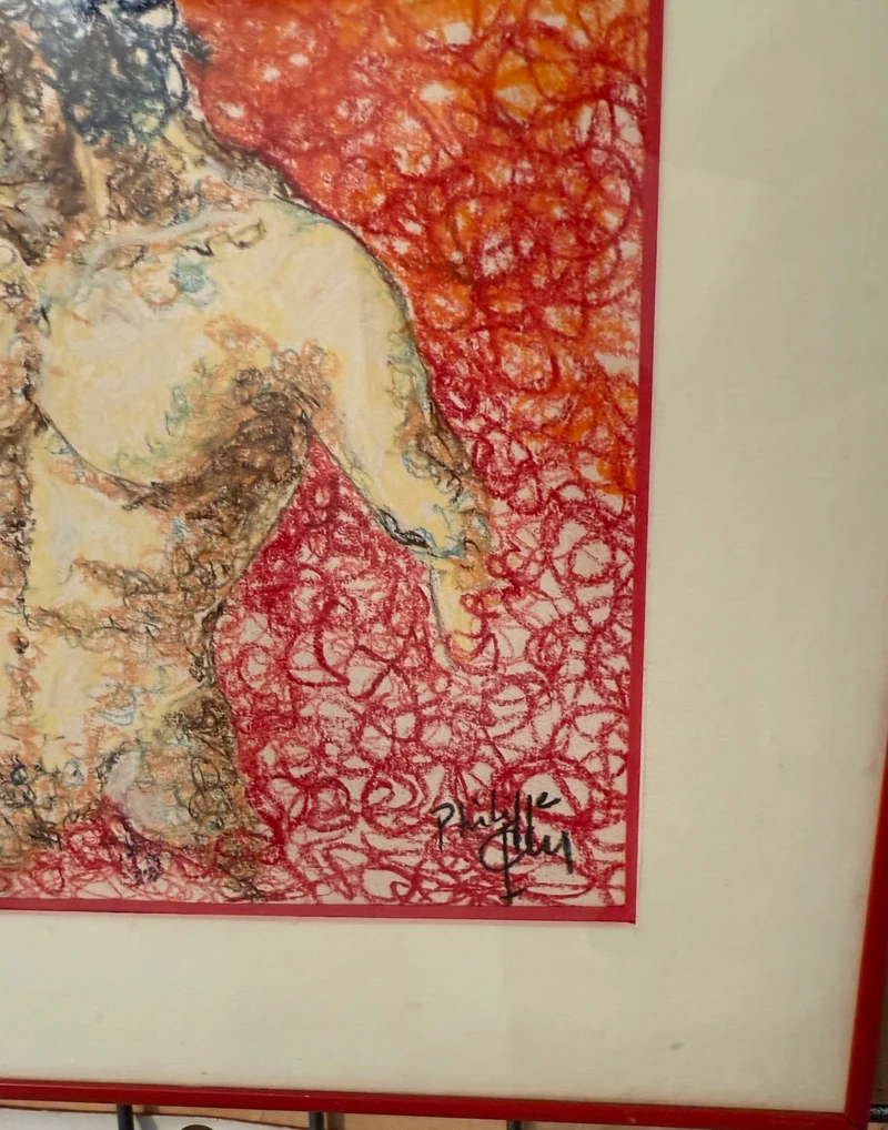 Dessin pastel Philippe guy