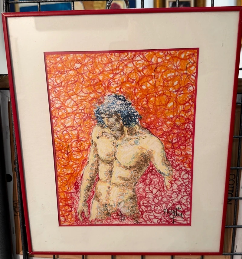 Dessin pastel Philippe guy