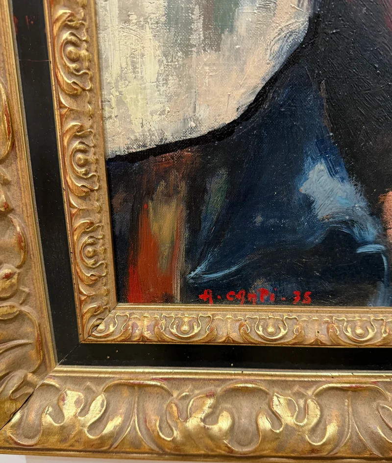 Le sage aux yeux bleus - Par A. Campi