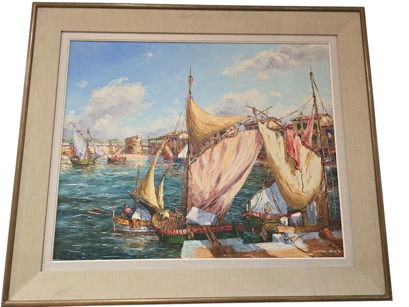Tableau marine Lucien xim