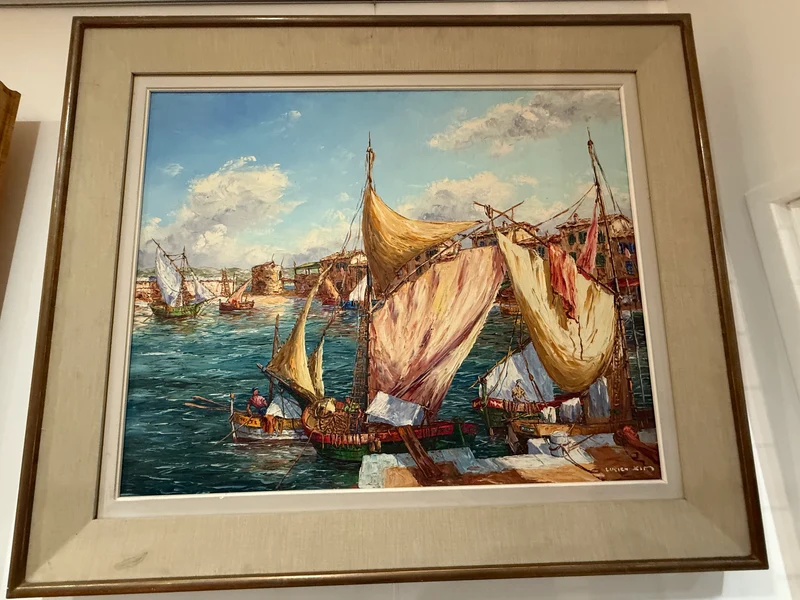 Tableau marine Lucien xim