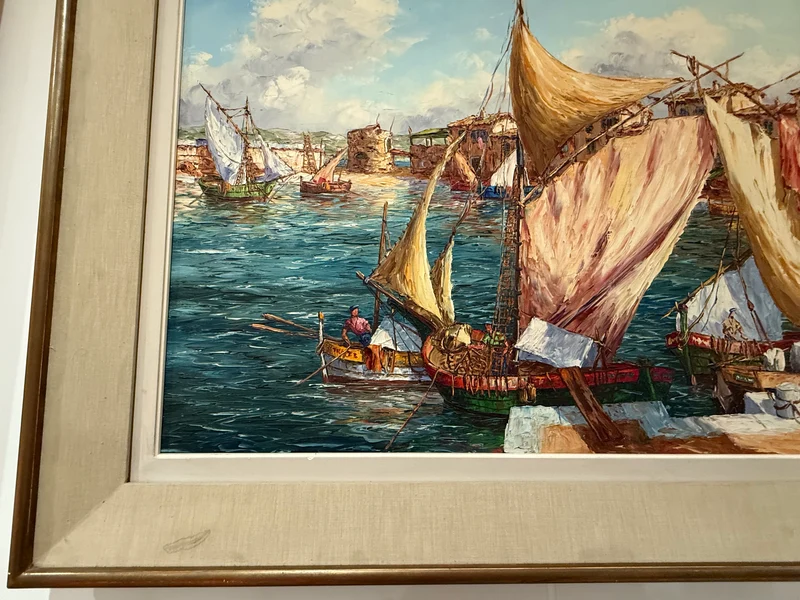 Tableau marine Lucien xim