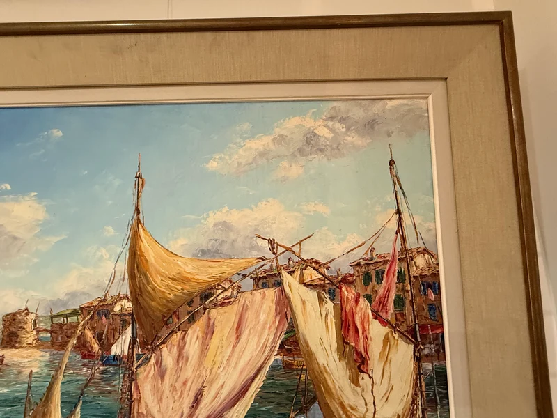Tableau marine Lucien xim