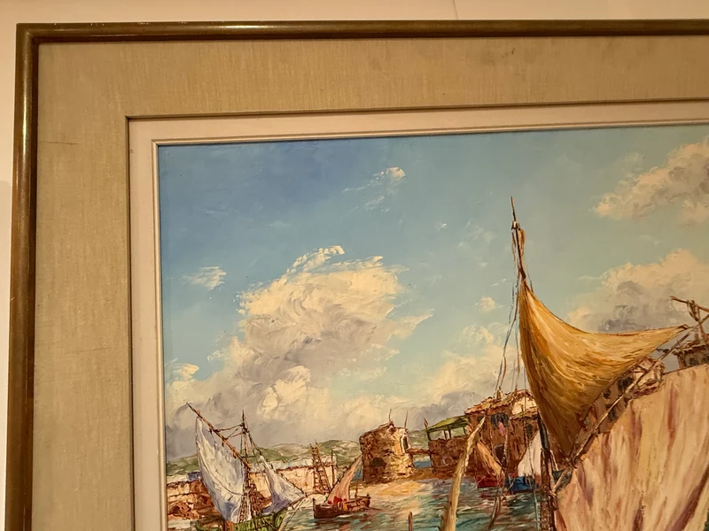 Tableau marine Lucien xim