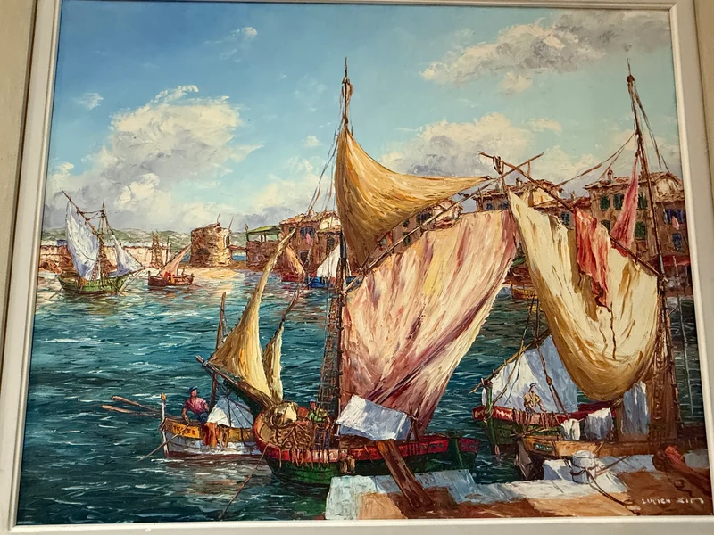Tableau marine Lucien xim