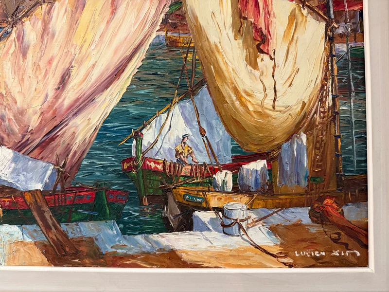 Tableau marine Lucien xim
