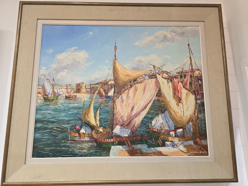 Tableau marine Lucien xim