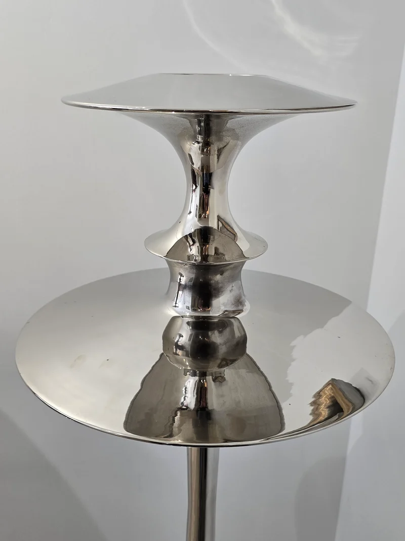 Paire de grand chandelier Fink design contemporain- 137cm
