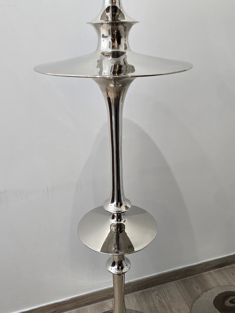 Paire de grand chandelier Fink design contemporain- 137cm