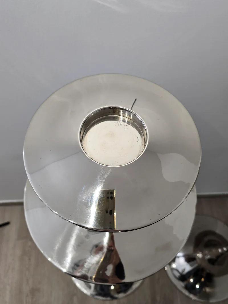 Paire de grand chandelier Fink design contemporain- 137cm