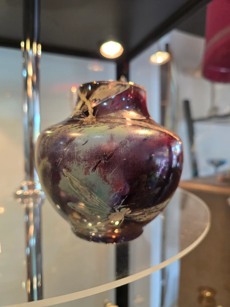 Vase art nouveau Lunéville