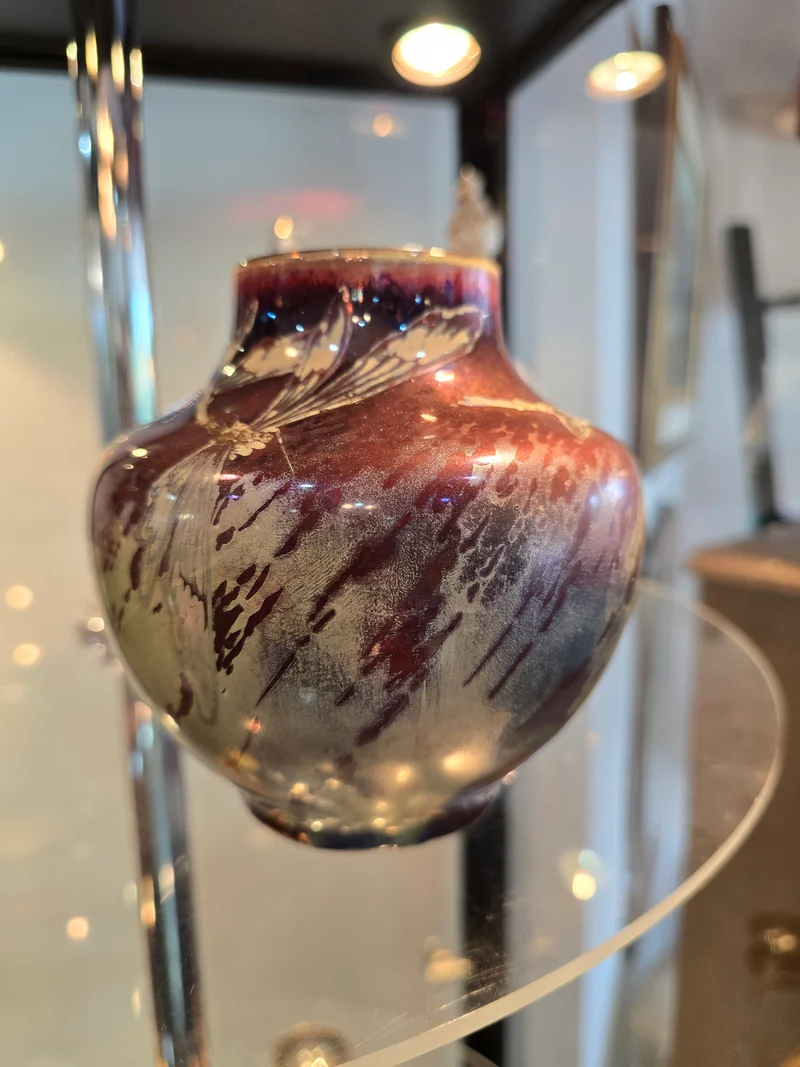 Vase art nouveau Lunéville