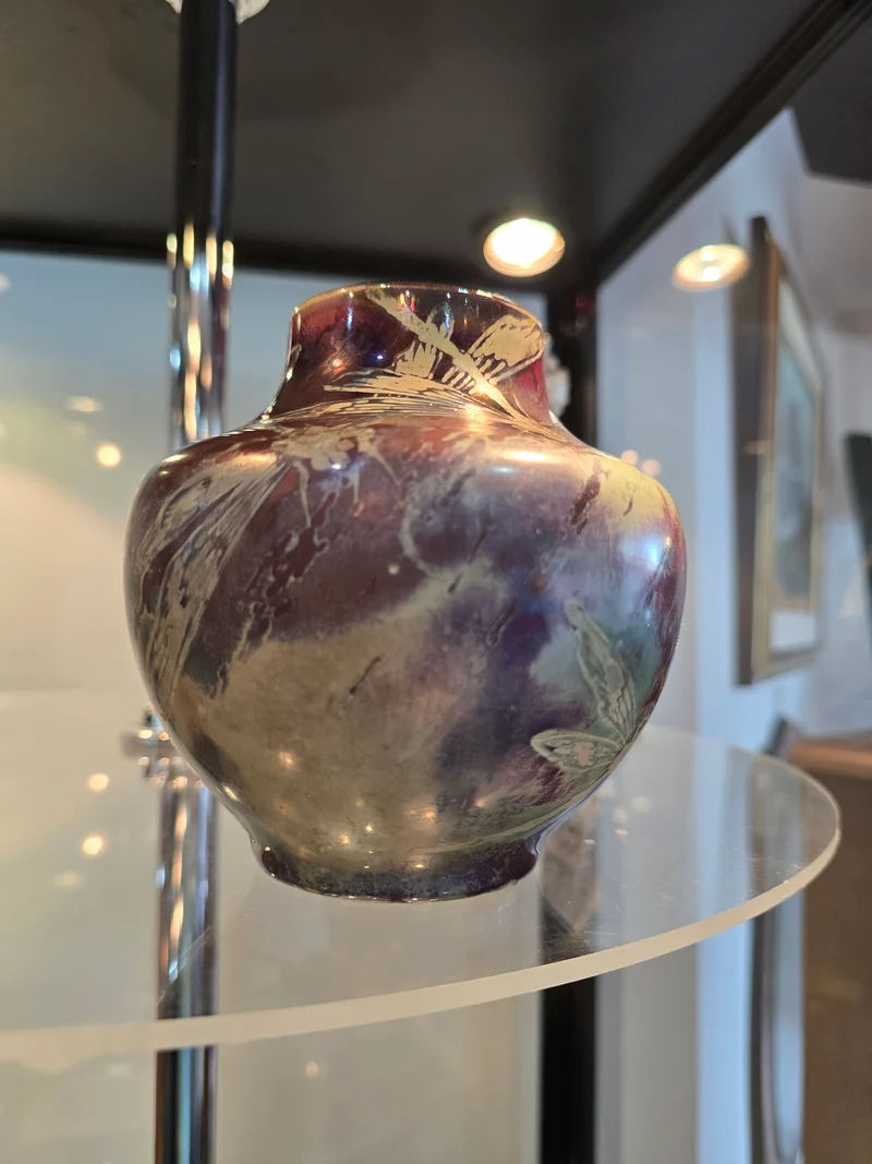 Vase art nouveau Lunéville