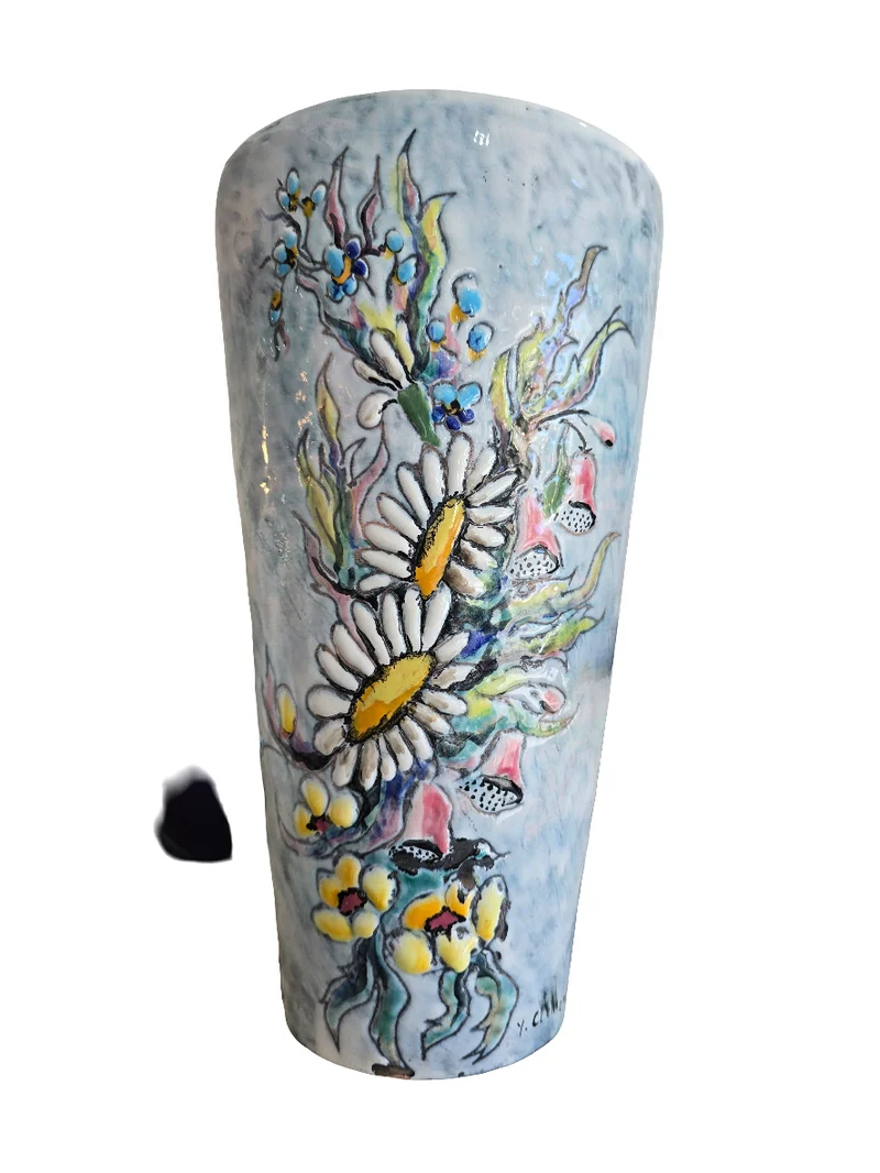 Vase fleur vintage Y.Clement