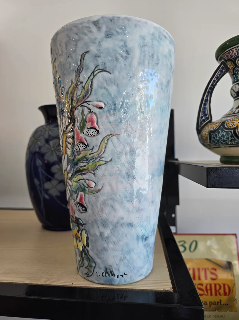 Vase fleur vintage Y.Clement