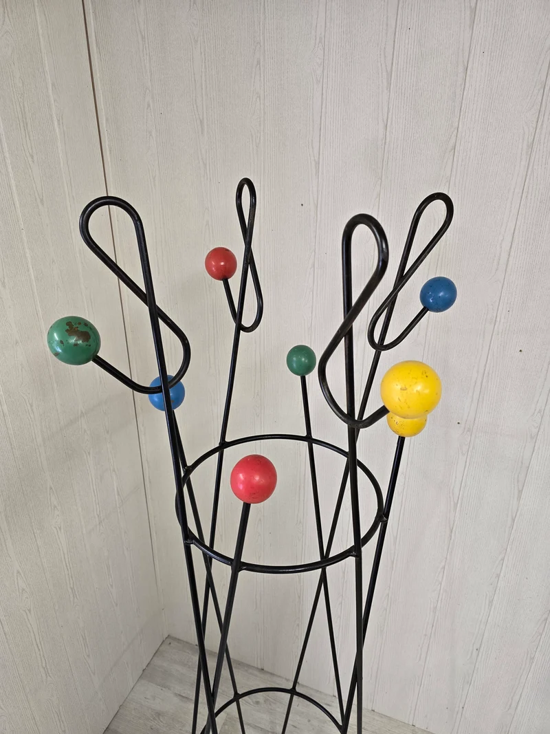 Porte manteau 'clé de sole' par roger feraud 50’s