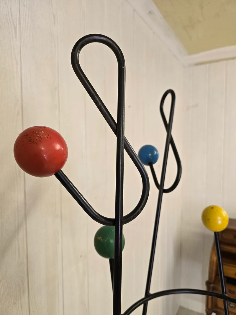 Porte manteau 'clé de sole' par roger feraud 50’s