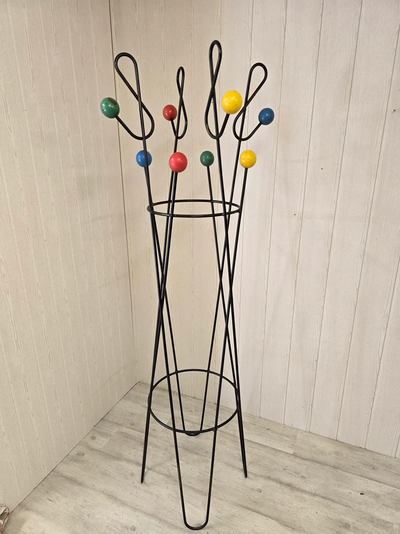 Porte manteau 'clé de sole' par roger feraud 50’s