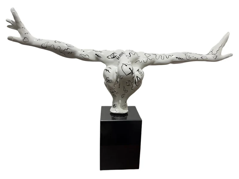 Sculpture homme street art