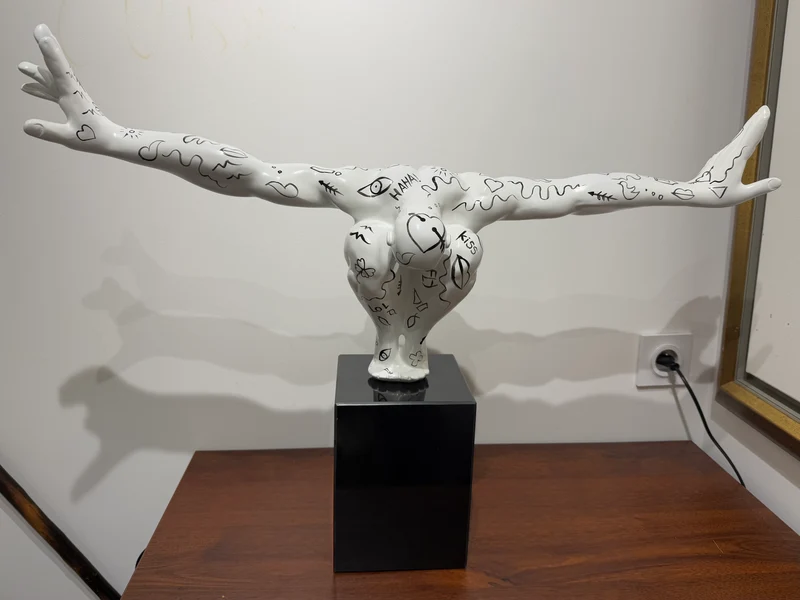 Sculpture homme street art