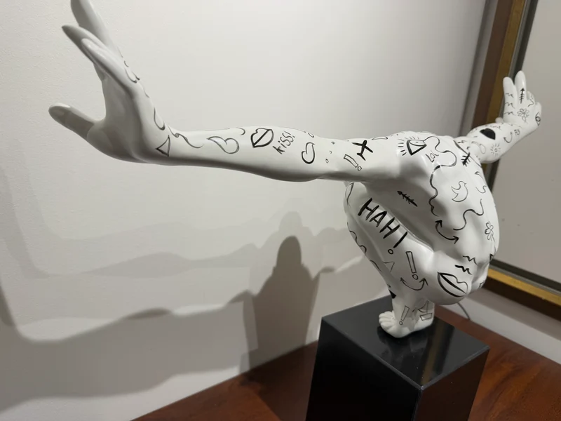 Sculpture homme street art
