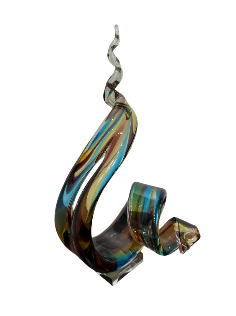 Sculpture verre artisanale