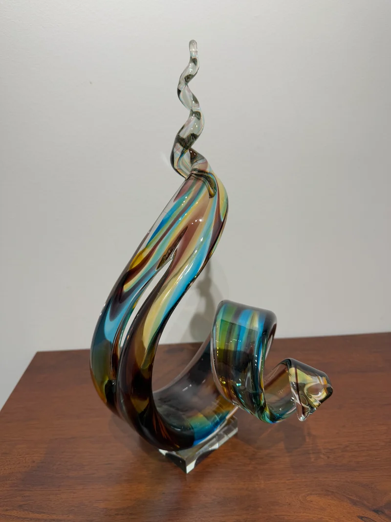 Sculpture verre artisanale